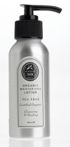 Organic Moisturising Cream with Organic Tea Tree essential oil