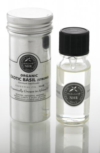Organic Basil Essential Oil - Exotic (Ocimum basilicum) 10ml