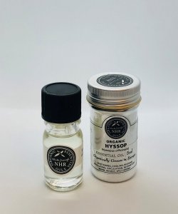Organic Hyssop Essential Oil (Hyssopus officinalis)