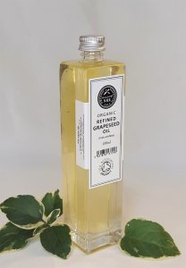 Organic Grapeseed Oil - Virgin, Unrefined (Vitis vinifera)
