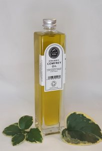 Organic Comfrey Leaf in Sunflower Oil (Symphytum officinale/helianthus annuus)