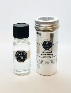 Organic Nutmeg Essential Oil (Myristica fragrans)
